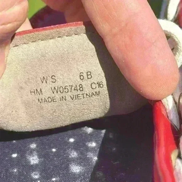 Cole Haan Nantucket Camp Moc Red Patent Leather Boat Shoes Women’s Size 6B - Picture 13 of 13